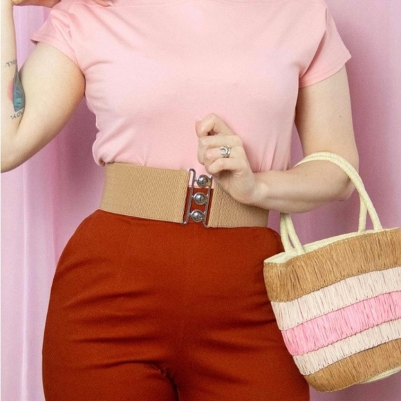 ON THE FRINGE RATTAN HANDBAG - Picture 2 of 8